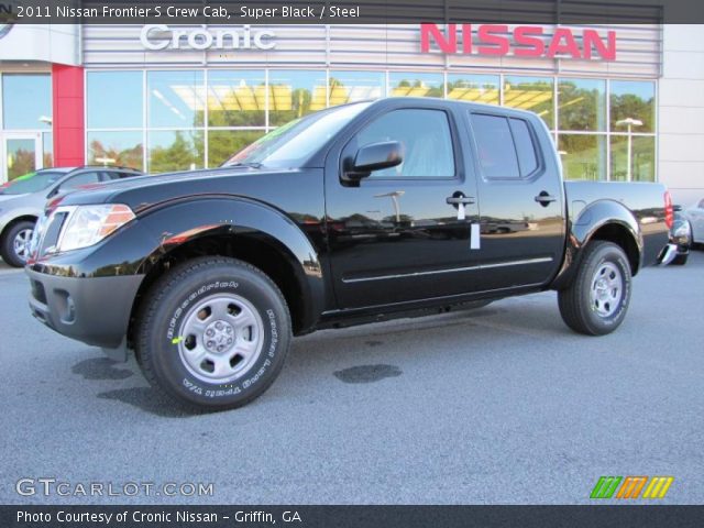 2011 Nissan Frontier S Crew Cab in Super Black