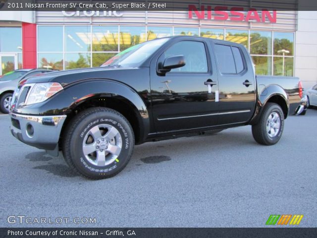 2011 Nissan Frontier SV Crew Cab in Super Black