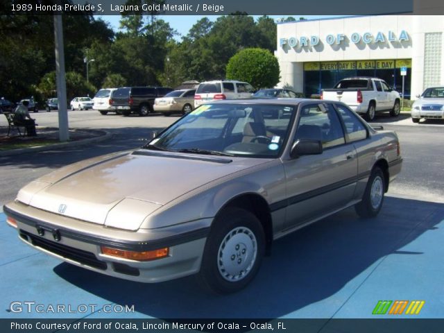 1989 Honda Prelude S in Laguna Gold Metallic