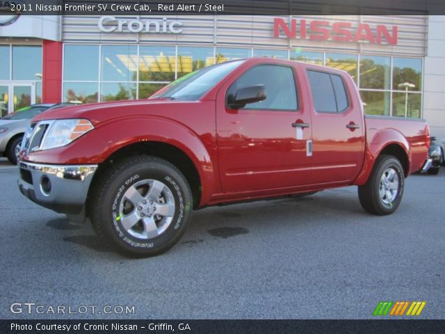 2011 Nissan Frontier SV Crew Cab in Red Alert