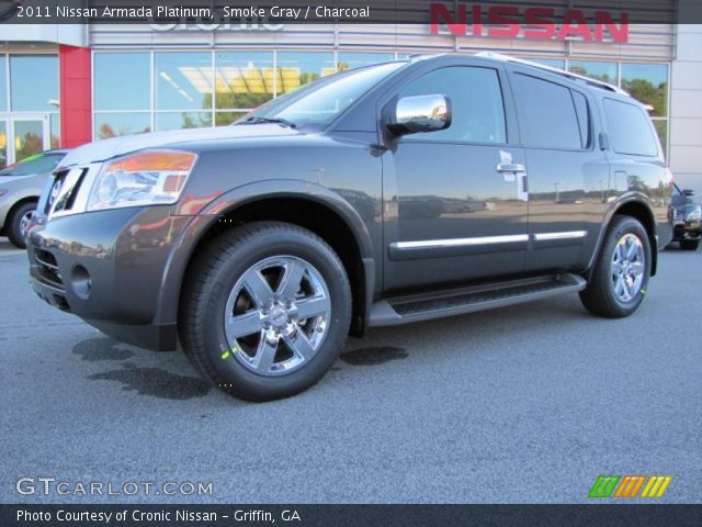 2011 Nissan Armada Platinum in Smoke Gray