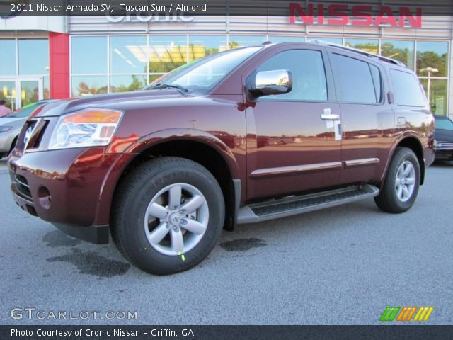 2011 Nissan Armada SV in Tuscan Sun