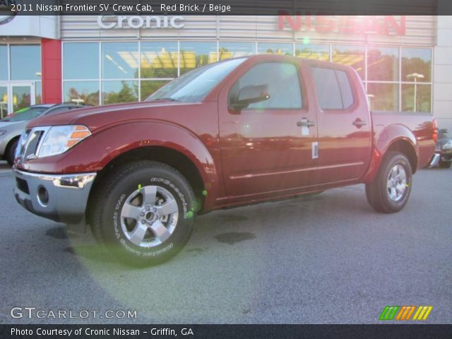 2011 Nissan Frontier SV Crew Cab in Red Brick