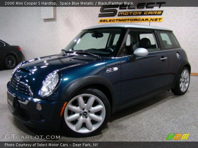 2006 Mini Cooper S Hardtop in Space Blue Metallic