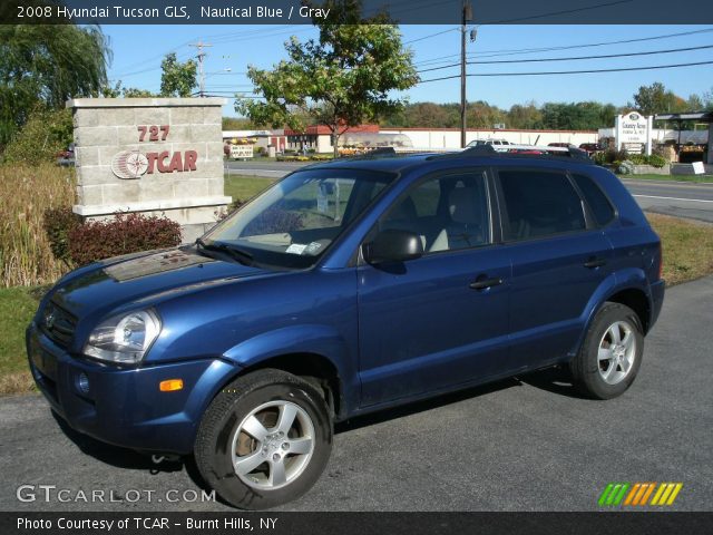 2008 Hyundai Tucson GLS in Nautical Blue