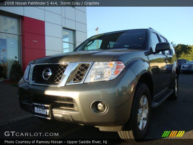 2008 Nissan Pathfinder S 4x4 in Storm Gray