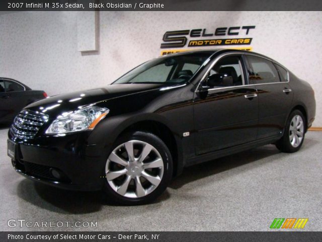 2007 Infiniti M 35x Sedan in Black Obsidian