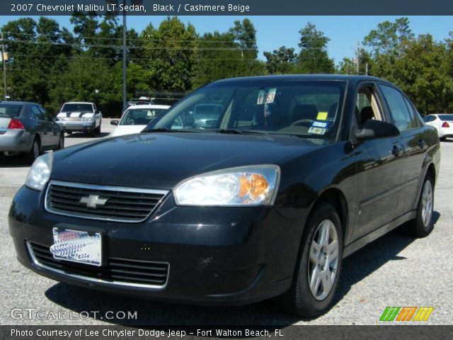 2007 Chevrolet Malibu LT Sedan in Black