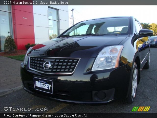2007 Nissan Sentra 2.0 in Super Black
