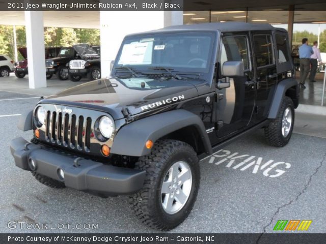 2011 Jeep Wrangler Unlimited Rubicon 4x4 in Black