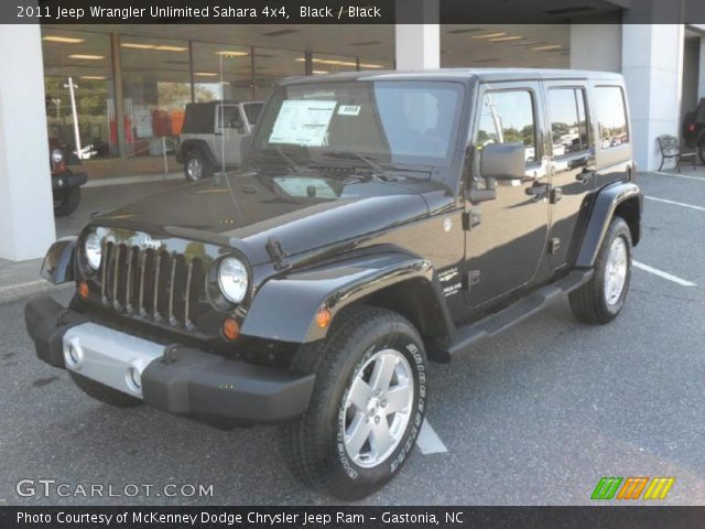 2011 Jeep Wrangler Unlimited Sahara 4x4 in Black