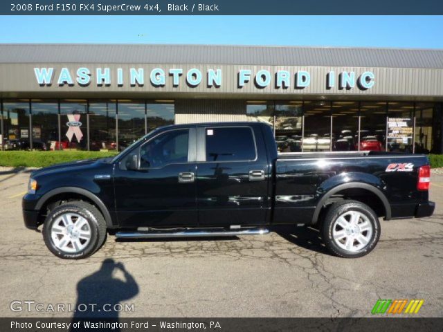 2008 Ford F150 FX4 SuperCrew 4x4 in Black