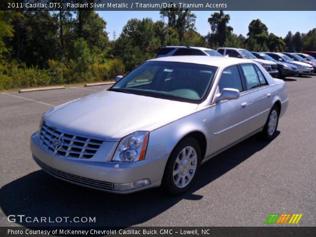 2011 Cadillac DTS  in Radiant Silver Metallic