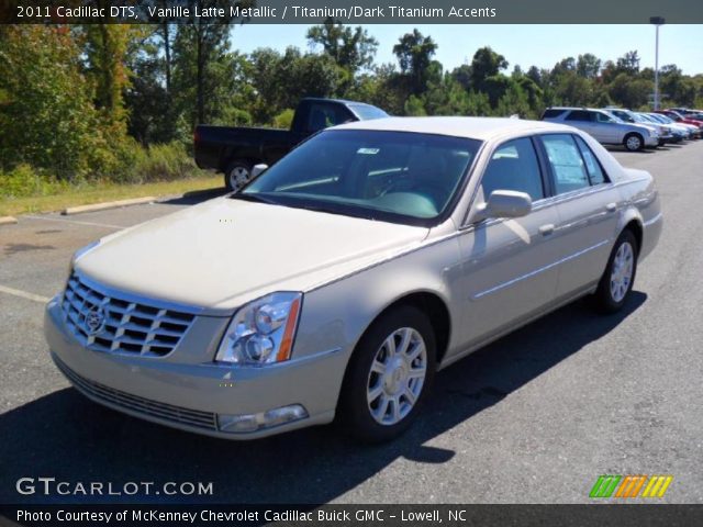 2011 Cadillac DTS  in Vanille Latte Metallic
