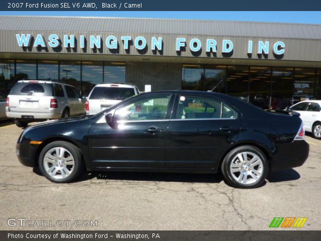 2007 Ford Fusion SEL V6 AWD in Black