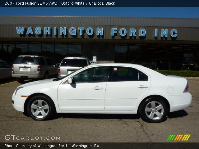 2007 Ford Fusion SE V6 AWD in Oxford White