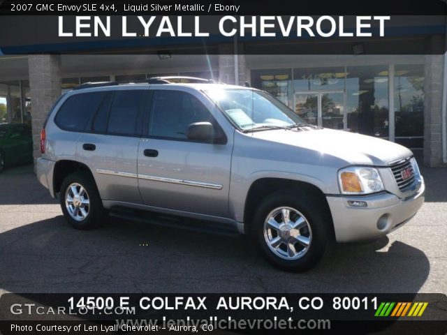 2007 GMC Envoy SLE 4x4 in Liquid Silver Metallic