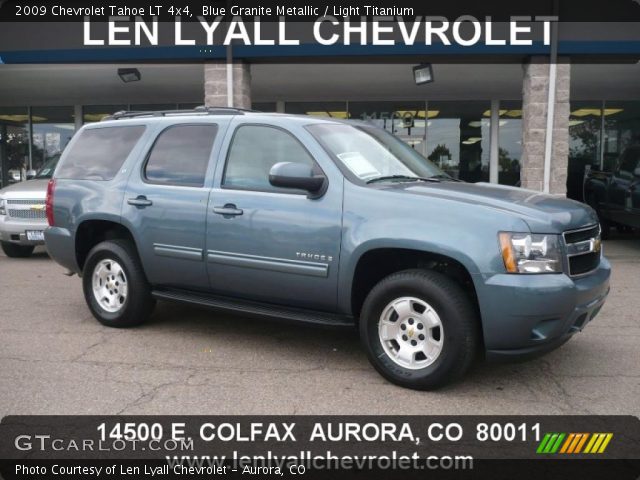 2009 Chevrolet Tahoe LT 4x4 in Blue Granite Metallic