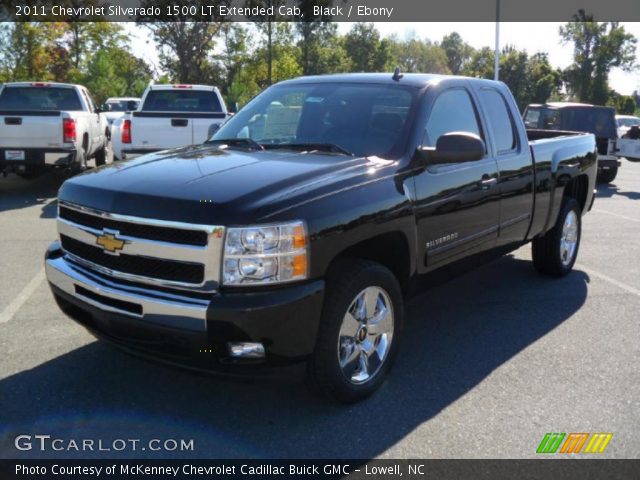 2011 Chevrolet Silverado 1500 LT Extended Cab in Black