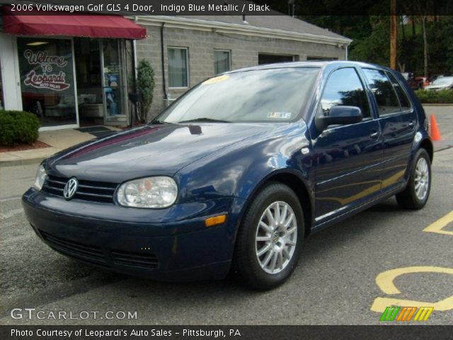 2006 Volkswagen Golf GLS 4 Door in Indigo Blue Metallic