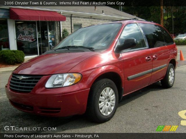 2006 Chrysler Town & Country  in Inferno Red Pearl