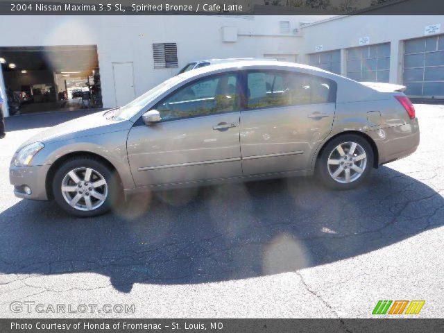 2004 Nissan Maxima 3.5 SL in Spirited Bronze