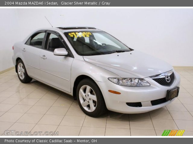 2004 Mazda MAZDA6 i Sedan in Glacier Silver Metallic