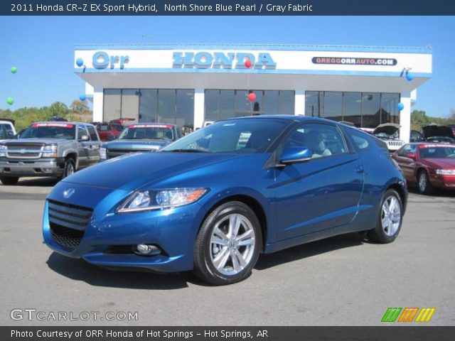 2011 Honda CR-Z EX Sport Hybrid in North Shore Blue Pearl