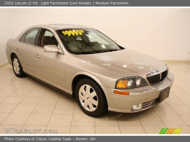 2002 Lincoln LS V8 in Light Parchment Gold Metallic