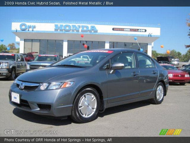 2009 Honda Civic Hybrid Sedan in Polished Metal Metallic