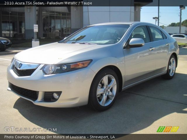 2010 Acura TSX Sedan in Palladium Metallic