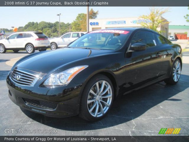 2008 Infiniti G 37 Journey Coupe in Black Obsidian