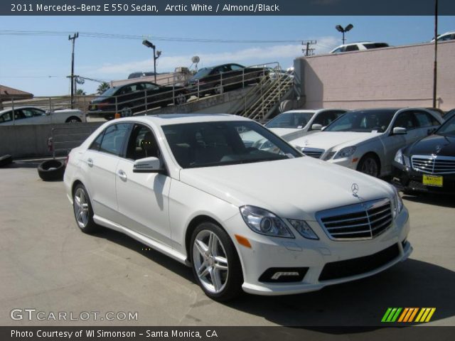 2011 Mercedes-Benz E 550 Sedan in Arctic White