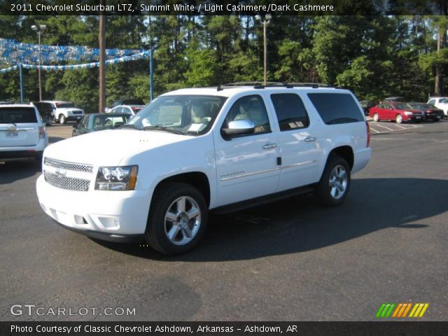 2011 Chevrolet Suburban LTZ in Summit White
