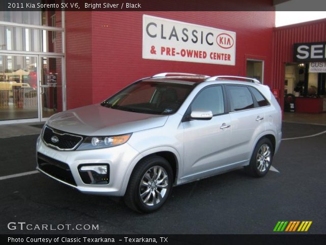2011 Kia Sorento SX V6 in Bright Silver