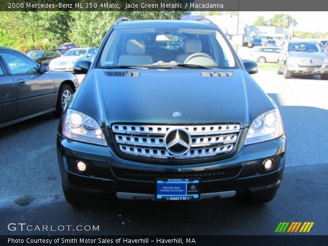 2008 Mercedes-Benz ML 350 4Matic in Jade Green Metallic