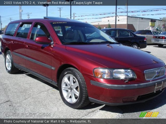2003 Volvo V70 2.4 in Venetian Red Metallic
