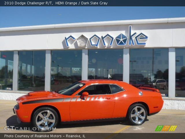 2010 Dodge Challenger R/T in HEMI Orange