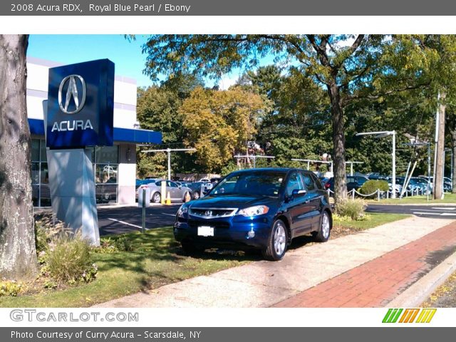 2008 Acura RDX  in Royal Blue Pearl