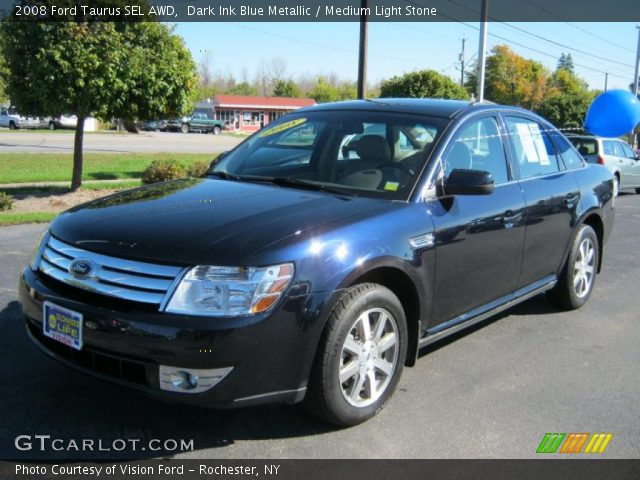 2008 Ford Taurus SEL AWD in Dark Ink Blue Metallic