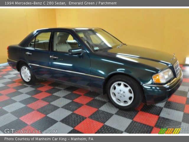 1994 Mercedes-Benz C 280 Sedan in Emerald Green