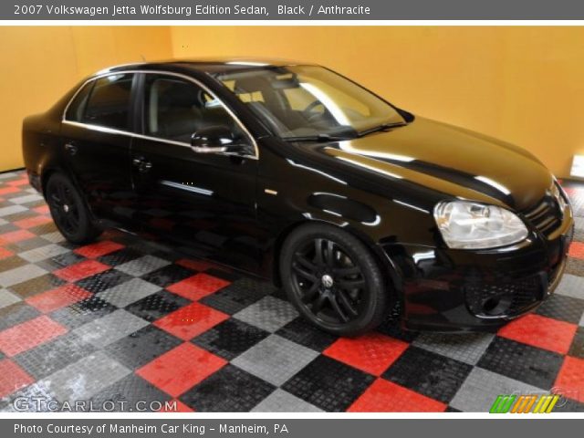 2007 Volkswagen Jetta Wolfsburg Edition Sedan in Black