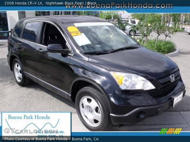 2008 Honda CR-V LX in Nighthawk Black Pearl