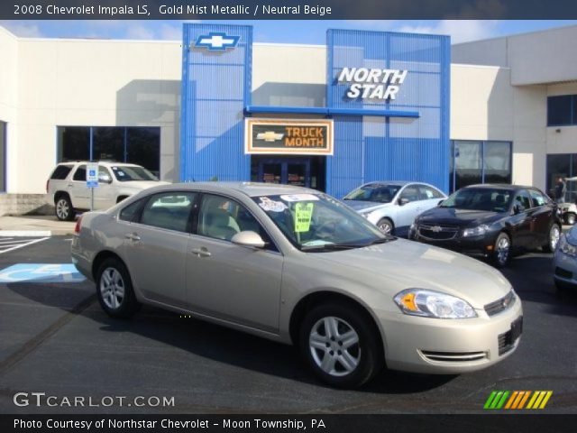 2008 Chevrolet Impala LS in Gold Mist Metallic