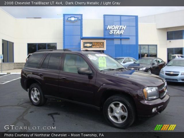 2008 Chevrolet TrailBlazer LT 4x4 in Dark Cherry Metallic