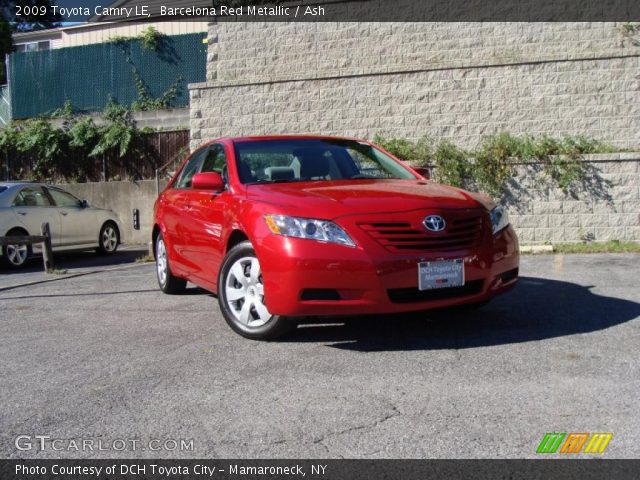 2009 Toyota Camry LE in Barcelona Red Metallic
