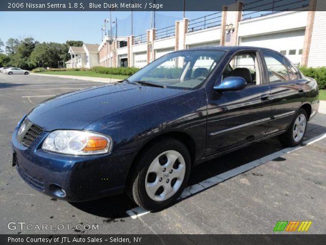 2006 Nissan Sentra 1.8 S in Blue Dusk Metallic