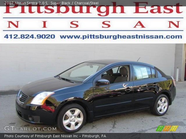 2007 Nissan Sentra 2.0 S in Super Black