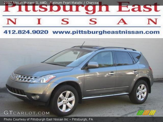 2007 Nissan Murano SL AWD in Platinum Pearl Matallic
