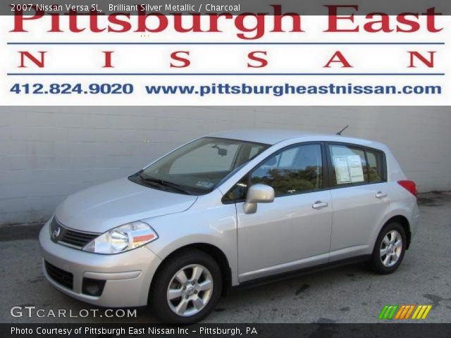 2007 Nissan Versa SL in Brilliant Silver Metallic